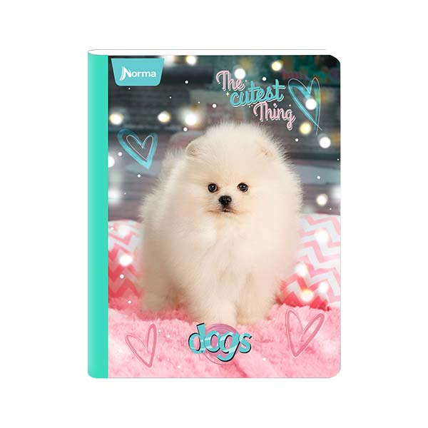 Cuaderno cosido grande Dogs IB 100 hojas Norma