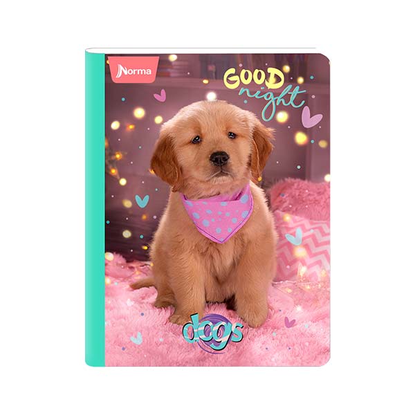 Cuaderno cosido grande Dogs IB 100 hojas Norma