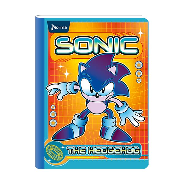 Cuaderno cosido grande Sonic IB 100 hojas Norma