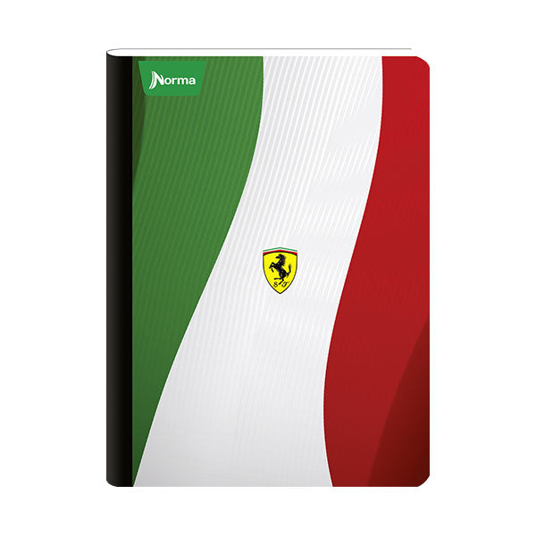 Cuaderno cosido grande Ferrari IB 100 hojas Norma