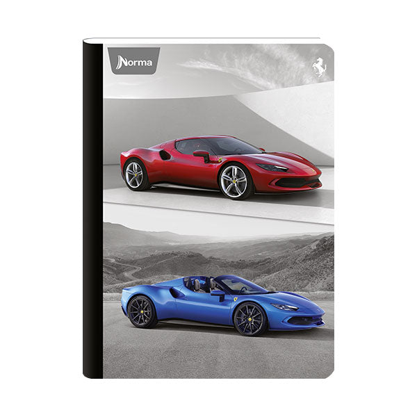 Cuaderno cosido grande Ferrari IB 100 hojas Norma