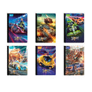 Cuaderno cosido grande 100 hojas