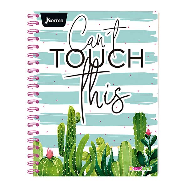 Cuaderno argollado DO Xpresarte 80 hojas.