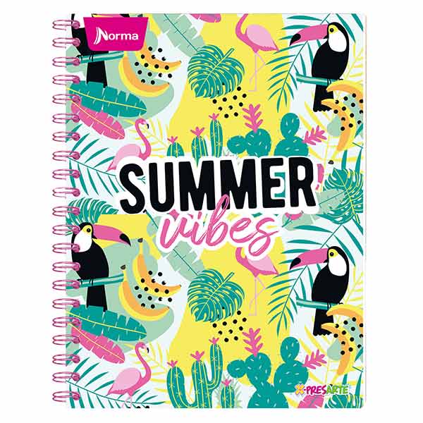 Cuaderno argollado DO Xpresarte 80 hojas.