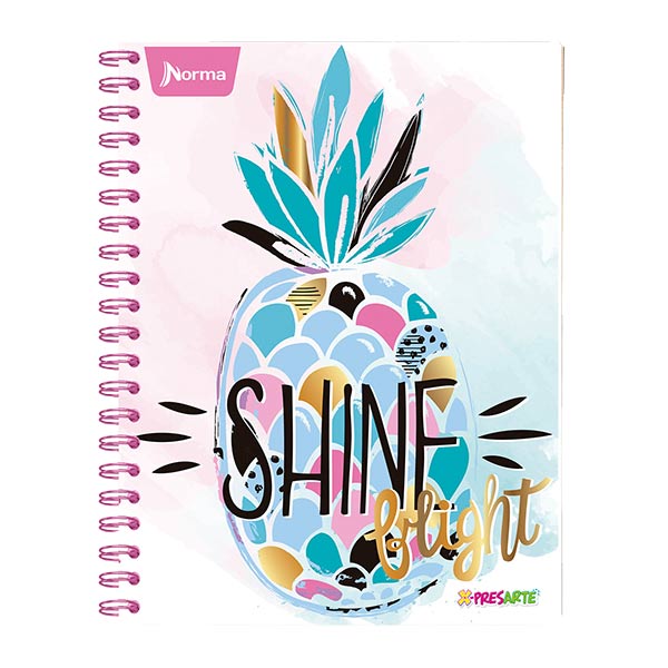 Cuaderno argollado DO Xpresarte 80 hojas.