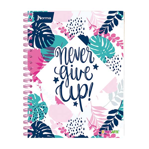 Cuaderno argollado DO Xpresarte 80 hojas.