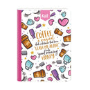 Cuaderno cosido grande Kiut 100 hojas.