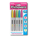 Marcador permanente colores neòn 5 unidades