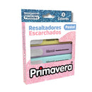 Marcador resaltador escarchado pastel 5 unidades