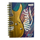 Cuaderno espiral media carta 100 hojas, portada ta