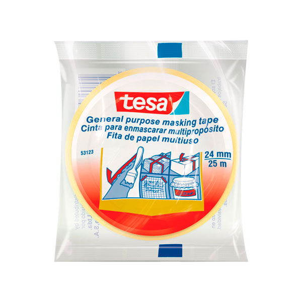 Masking tape 1" 25mx24mm