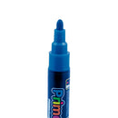 Marcador de poster 6mm metalizado azul