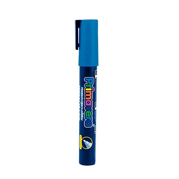 Marcador de poster 6mm metalizado azul