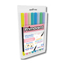 Marcador punta pincel pastel 8 unidades