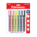 Marcador doble línea 6 unidades