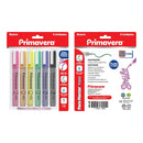 Marcador doble línea 6 unidades