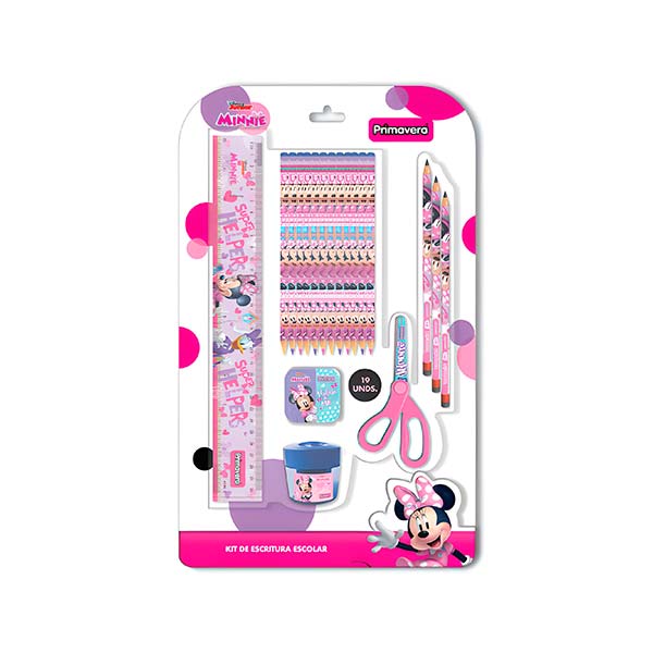Set uso escolar Minnie Primavera.