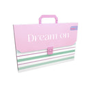 Maletín plástico 13 bolsillos oficio flower power