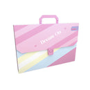 Maletín plástico 13 bolsillos oficio flower power