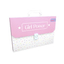 Maletín plástico 13 bolsillos oficio flower power