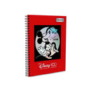 Cuaderno de resorte 5 materias Rayas Primavera.