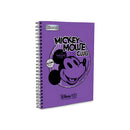 Cuaderno de resorte 5 materias Rayas Primavera.