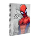 Cuaderno de resorte 5 materias Rayas Primavera.