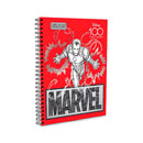 Cuaderno de resorte 7 materias Rayas Primavera.