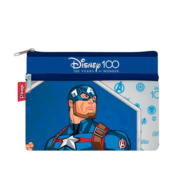 Cartuchera 2 bolsillos para Niño Primavera.