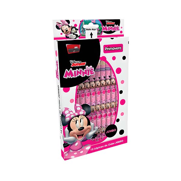 Lápices de color 5mm 12u Jumbo Primavera.