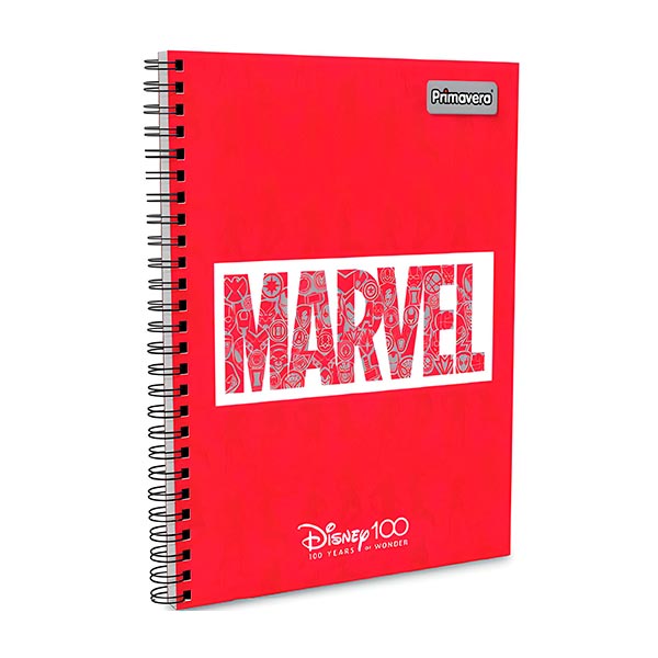 Cuaderno de resorte 80 hojas Disney Primavera.