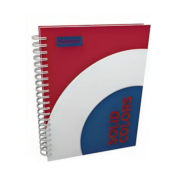 Cuaderno resorte tapa dura Solid hombre 150 hojas Primavera