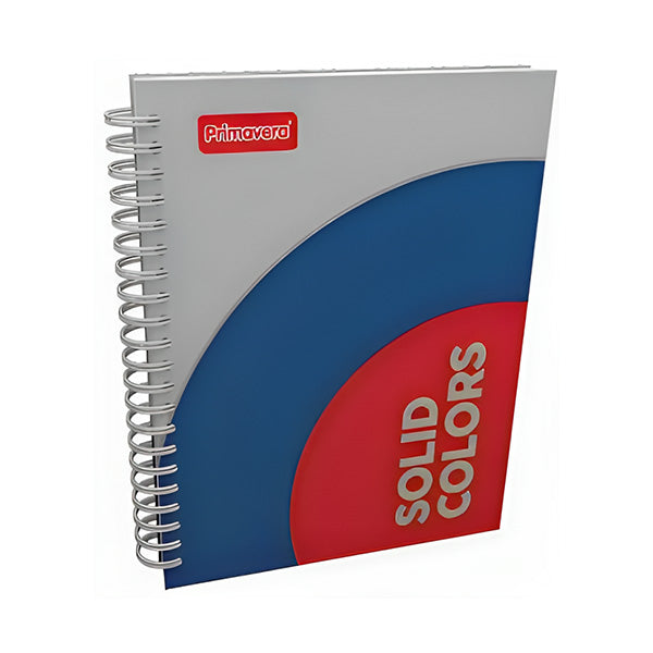 Cuaderno resorte tapa dura Solid hombre 150 hojas Primavera