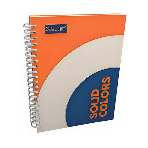 Cuaderno resorte tapa dura Solid hombre 150 hojas Primavera