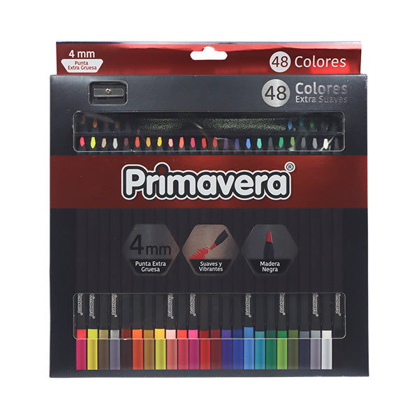 Lápices color 4mm 48 unidades Primavera