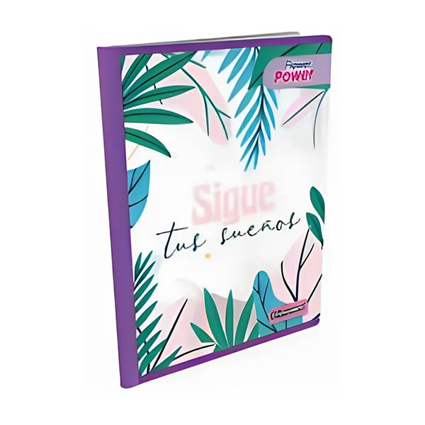 Cuaderno cosido Flower Power 50 hojas Primavera