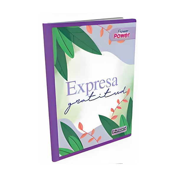 Cuaderno cosido Flower Power 50 hojas Primavera