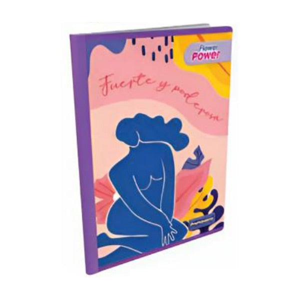 Cuaderno cosido Flower Power 50 hojas Primavera