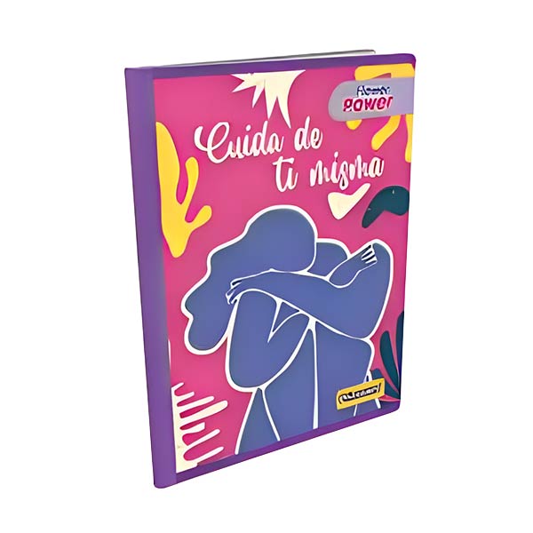 Cuaderno cosido Flower Power 50 hojas Primavera