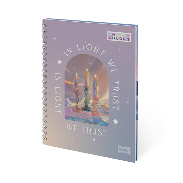 Cuaderno doble espiral 80 hojas tapa dura