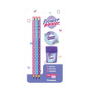 Set de lápices de grafito Flower Power 3 unidades Primavera