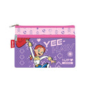 Cartuchera 2 bolsillos personajes niña