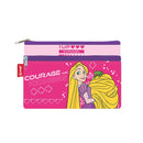 Cartuchera 2 bolsillos personajes niña