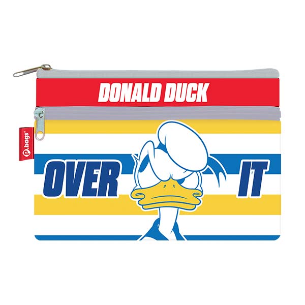 Cartuchera 2 bolsillos personajes niño