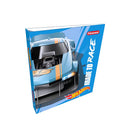 Portafolio argolla plástica sin solapa hombre