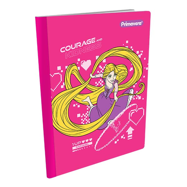 Cuaderno cosido 100 hojas digipixel niña