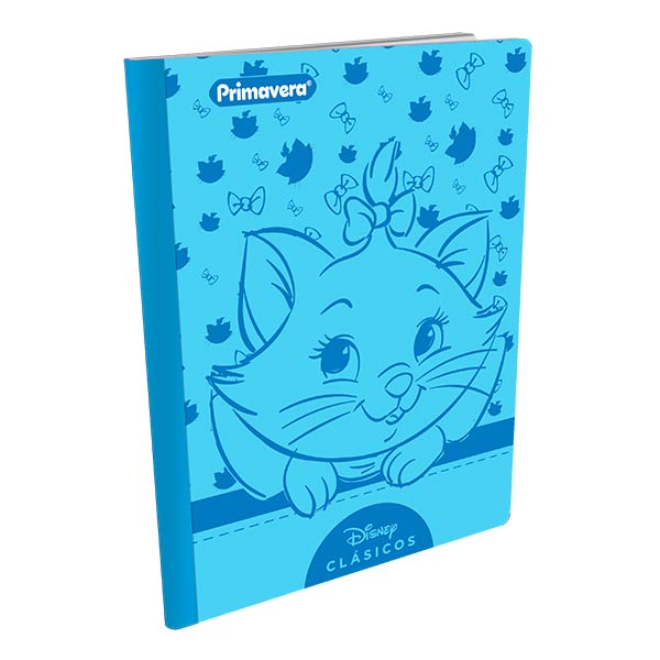 Cuaderno cosido 100 hojas unicolor niña