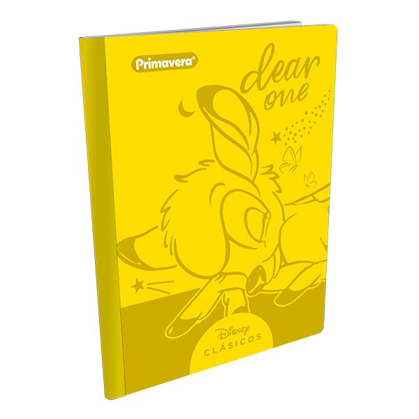 Cuaderno cosido 100 hojas unicolor niña