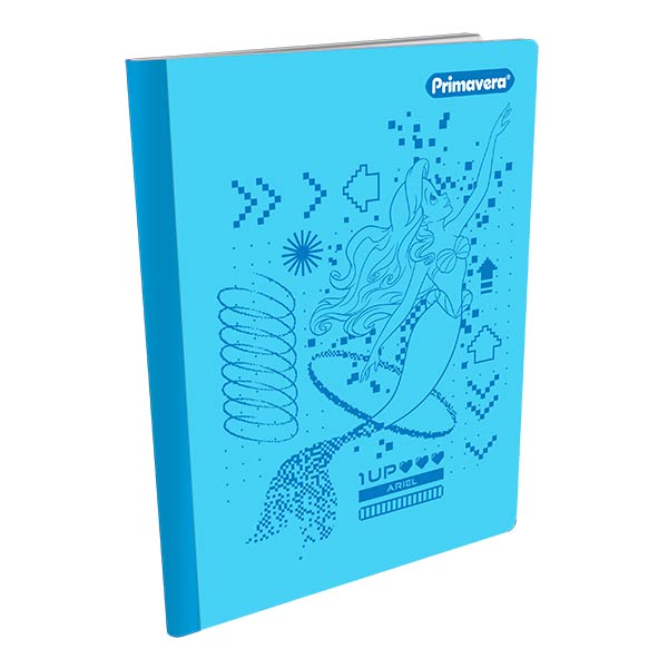 Cuaderno cosido 50 hojas unicolor niña