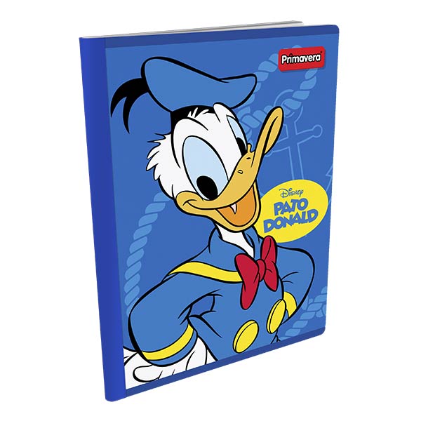Cuaderno cosido 100 hojas Donald